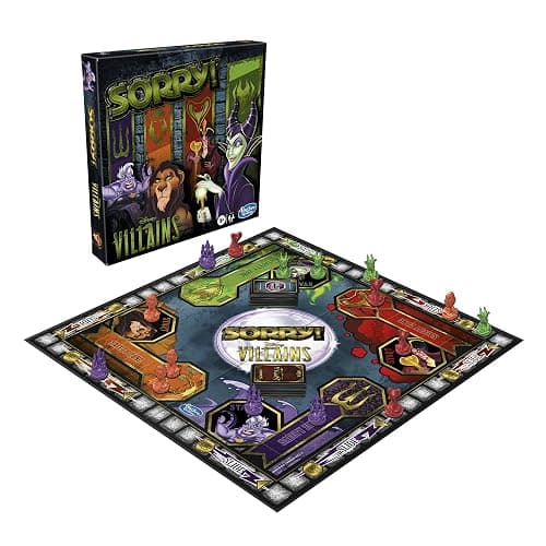 Hasbro Gaming Sorry! Board Game: Disney Villains Edition Kids Game, Family Games for Ages 6 and Up (Amazon Exclusive) - Green thumbnail 3