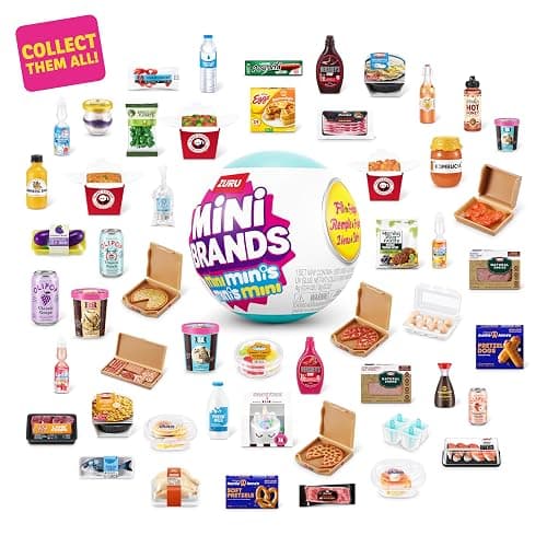 Mini Brands Fill The Fridge Mini Minis Series 1 by ZURU, Collectible Miniature Toy, (2 Capsules) thumbnail 6