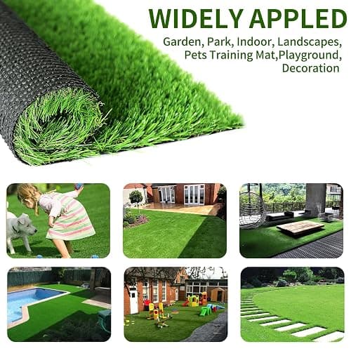 SunVilla SV7'X13' Realistic Indoor/Outdoor Artificial Grass/Turf 7 FT X 13 FT (91 Square FT) thumbnail 5