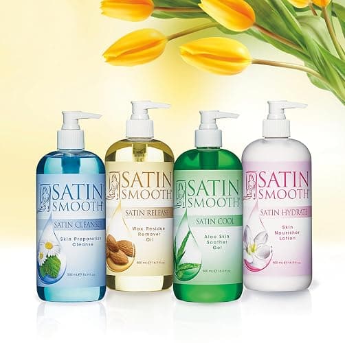 Satin Smooth Satin Release Wax Residue Remover Oil, Post-Wax Treatment Fast-Dissolving, 16 oz, 1-pack thumbnail 9