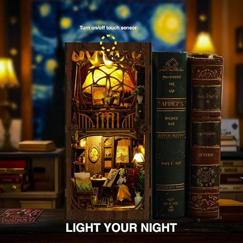 Van Gogh’s Starry Night (Book Nook) thumbnail 6