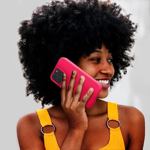 kwmobile Handyhülle für iPhone 16 Pro Hülle, für iPhone 16 Pro Case - Hülle Silikon - kabelloses Laden - Neon Pink thumbnail 5