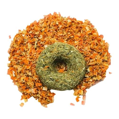 Whisker Nibblers Banana Carrot Treats for Rabbits, Guinea Pigs and Small Animals thumbnail 4