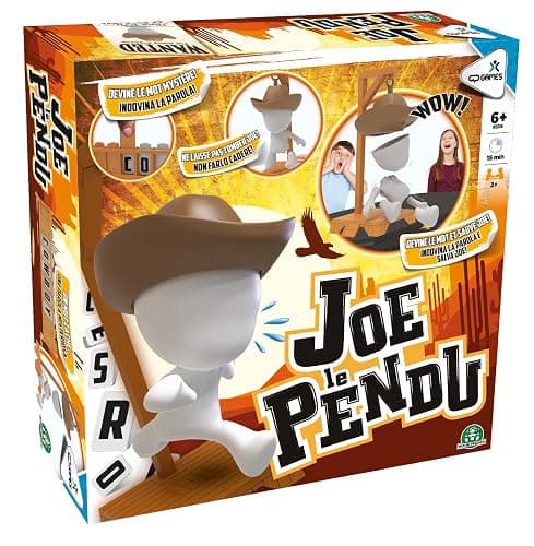 Joe Le Pendu, Jeu de société Intemporel - Devine Le Mot Avant d'être pendu, Rapidité et réflexion, 2 Joueurs et Plus, pour Les Enfants à partir de 6 Ans, GP100, Marron thumbnail 7