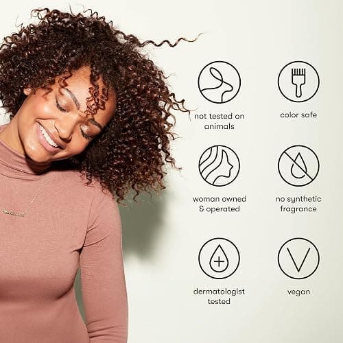 Odele Vegan Leave-In Conditioner, for Deep Moisture, Detangling, Frizz Control, Weightless Shine, and All Hair Types + Textures, 8 fl oz (2-Pack) thumbnail 6