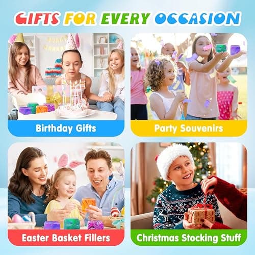 Fidget Toys Squishy Stress Cube, Stress Balls for Kids Adults Squishies Stress Relief, Ice Squishy Cube Sugar Balls, Sensory Toys for Kids with Autism, Fidgets for Classroom Prize Toys (Green) thumbnail 6