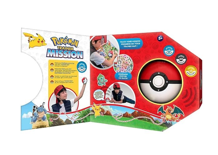 Ultra Pro Pokémon Trainer Mission Toy - Interactive Poké Ball Guessing Game, Fun for Family & Friends, Explore with Pokeball Toy, Learn & Catch Pokémon, Perfect for Board Game Enthusiasts thumbnail 3