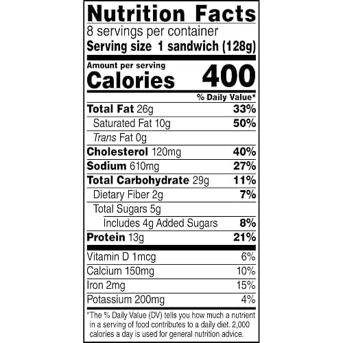 Jimmy Dean Sausage, Egg and Cheese Croissant Breakfast Sandwich, 8 Count (Frozen) thumbnail 10