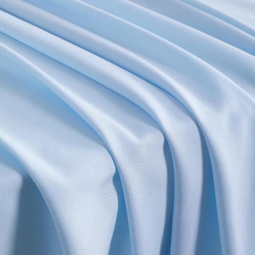 NTBAY Twin Comforter Set with Sheets, 5 Pieces Soft and Breathable Bedding Set, Twin Bed in a Bag, Down Alternative Comforter Set Solid Color All Season, Kids Bedding Set, Aqua thumbnail 9