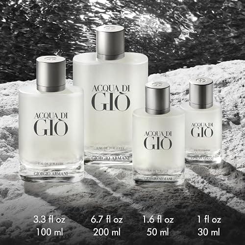Armani Beauty - Acqua di Giò - Eau de Toilette - Cologne for Men - Long Lasting Fragrance with Bergamot notes, Jasmine, White Musks, Patchouli & Cedarwood thumbnail 5