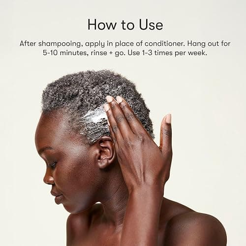 Odele Moisture Hair Mask, Conditioner Treatment with Jojoba and Argan Oils for All Hair Types + Textures, 8 Fl Oz thumbnail 5