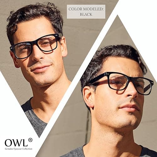 Retro Style Sunglasses 80's Classic Vintage Unisex Nerd Colored Frame OWL ® thumbnail 3