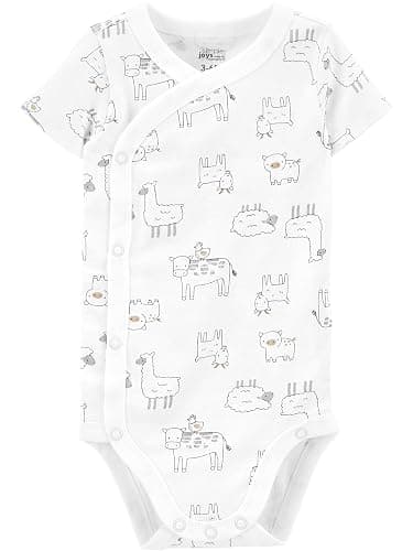 Simple Joys by Carter's unisex-baby 5-pack Side Snap Short-sleeve Bodysuit thumbnail 2