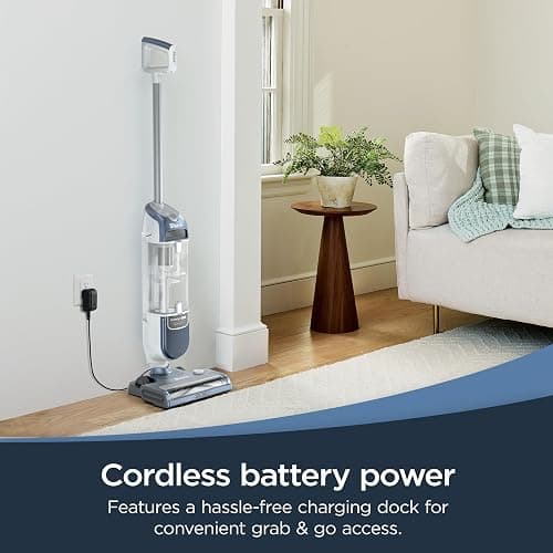 Shark Freestyle Max Cordless Upright Vacuum, Multi-Surface Cleaning, Lightweight, Easy Maintenance, with Large Dust Cup and 2-Speed Brushroll, LED Headlights, Nordic Blue, SV2002 thumbnail 5