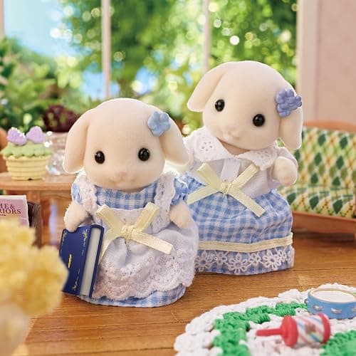 Calico Critters Flora Rabbit Family - Set of 5 Collectible Doll Figures for Children Ages 3+ thumbnail 9