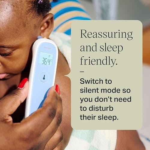 Tommee Tippee InEar Digital Thermometer 3m+ | 1 Second Instant Readings, Choice of °C or °F Display thumbnail 5