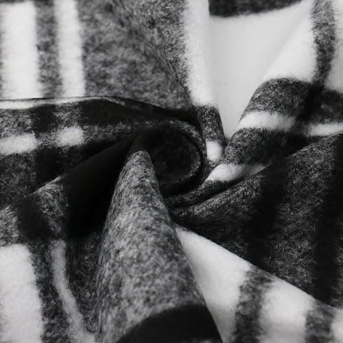 RonFoxi Plaid Scarf for Women Men, Lightweight Classic Tartan Tassel Scarves Fashion Warm Winter Chunky Scarf Cold Weather thumbnail 2