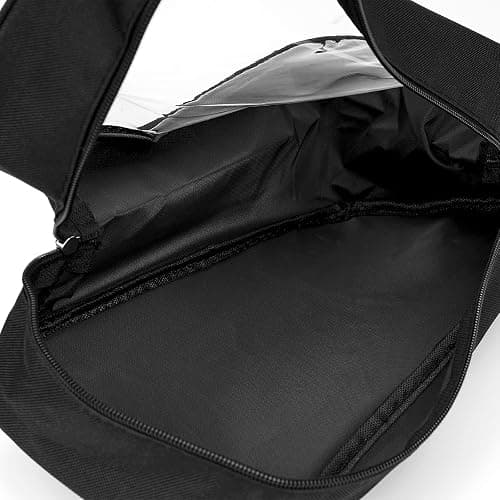 Linkidea 2 Pack Soccer Shoe Carrying Bag, Soccer Cleats Storage Bag, Fit Up to US Men Size 13 Soccer Shoes, Compact Soccer Boots Duffle Bag with Water Resistant Design (Black) thumbnail 5