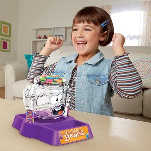 Hasbro Gaming Don't Spill The Beans Game for Kids, Easy and Fun Balancing Game for Children Ages 3 and Up, Preschool Games for 2 Players, Kids Board Games thumbnail 5