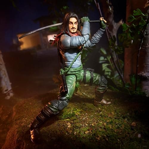 G.I. Joe Classified Series #174, Kyle Budo Jesso, Deluxe Collectible 6 Inch Samurai Action Figure with 19 Accessories thumbnail 9