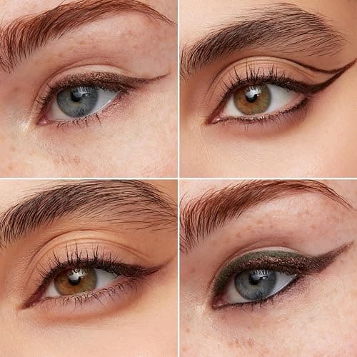 Wonderskin Eyeliner Pencil, 1440 Longwear Brown Glitter Eyeliner Pencil - Waterproof, Sharpenable & Smudge Proof thumbnail 2