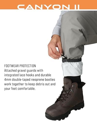 FROGG TOGGS Canyon II Breathable Waterproof Stockingfoot Fishing Chest Wader for Fishing thumbnail 6