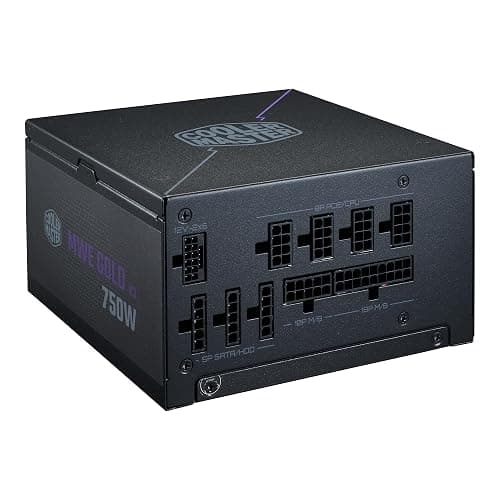 Cooler Master MWE Gold 750 V3 Full Modular PSU, 850W, 80+ Gold, ATX 3.1 | 90° | PCIe 5.1, Designed Ready Nvidia RTX 5070 Ti | AMD RX 9070 XT, Zero-RPM Mode, Hexagonal Fan Cover, 10-Year - Image 1