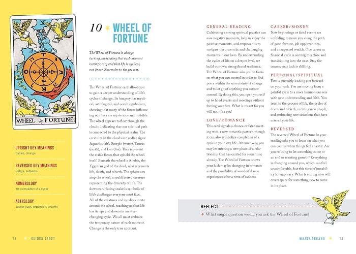 Guided Tarot: A Beginner's Guide to Card Meanings, Spreads, and Intuitive Exercises for Seamless Readings (Guided Metaphysical Readings) thumbnail 8