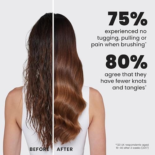Tangle Teezer Large Ultimate Detangler Hairbrush for Wet & Dry Hair, Eliminates Knots & Reduces Breakage for Long, Thick, & Curly Hair Types, Vanilla thumbnail 5