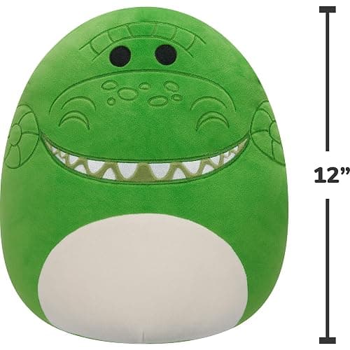 Squishmallows Original 12in Disney Pixar “Toy Story” Rex - Official Jazwares Plush (Medium-Sized) thumbnail 2