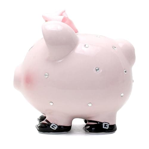 Child to Cherish Ceramic Piggy Bank for Girls, Princess thumbnail 6