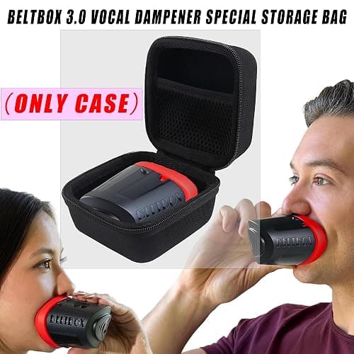 JINMEI Hard EVA Carrying Storage Case Compatible with BELTBOX 3.0 vocal dampener for singers Protective Travel storage box thumbnail 6