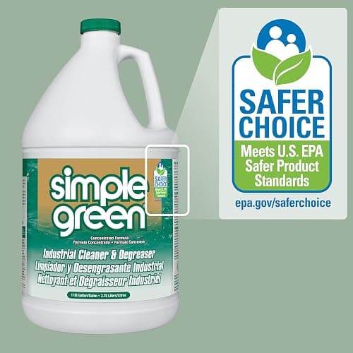 Simple Green 13005CT Industrial Cleaner and Degreaser, Concentrated, 127.8 Fl Oz, Pack of 1, White thumbnail 8
