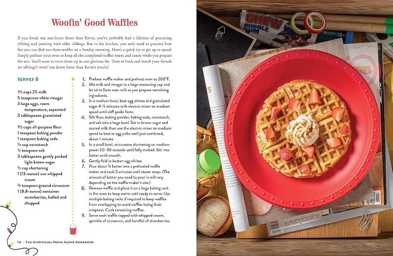 The Unofficial Home Alone Cookbook: From a "Lovely" Cheese Pizza to a "Highly Nutritious" Mac and Cheese Dinner, Tasty Meals Inspired by a Holiday Classic (Unofficial Cookbook Gift Series) thumbnail 2