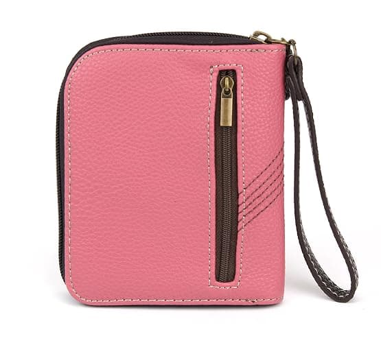 CHALA Zip Around Wallet, Wristlet, 8 Credit Card Slots, Sturdy Pu Leather thumbnail 3