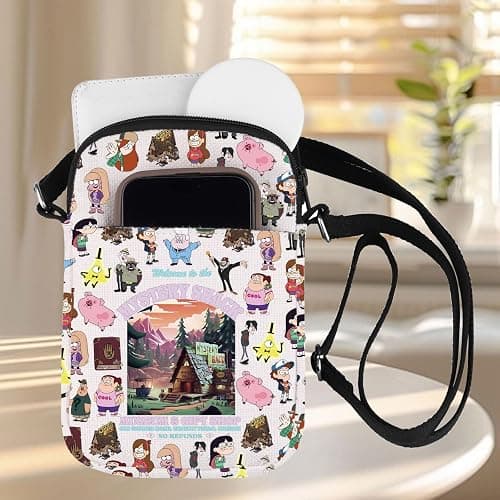 ZJXHPO Mystery Shack Crossbody Bag Cartoon Inspired Messenger Bag Falls Shoulder Bag Mystery Shack (Mystery Shack CB) thumbnail 3