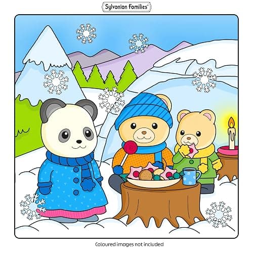 Sylvanian Families Cosy Friends: Cute and Comfy Colouring for All Ages (Sylvanian Families Cosy Colouring) thumbnail 3