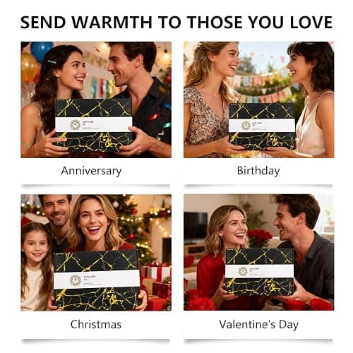 Valentines Day Gifts for Women & Men, Charcoal 23 Pcs Skin Care Set, Bath and Body Kit, Spa Gift Set, Birthday Gifts, Serum, Face Oil, Sheet Mask, Clay Mask, Bath Bombs, Christmas, Mother Day, Dad thumbnail 8