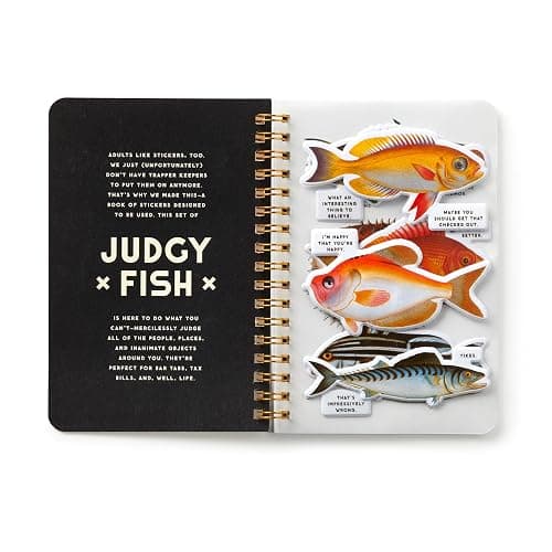 Judgy Fish Sticker Book (A Brass Monkey Sticker Book) thumbnail 2