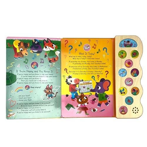 ABC & 123 Learning Songs: Interactive Children's Sound Book (11 Button Sound) thumbnail 4