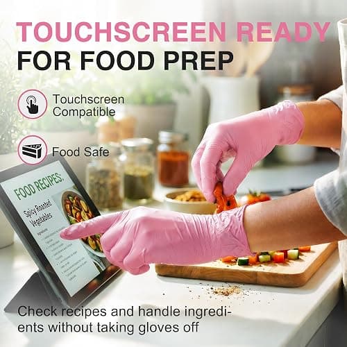 Schneider Medical Nitrile Exam Gloves, 4-mil Medical Gloves Disposable Latex Free, Powder Free, Food Safe Glove thumbnail 4