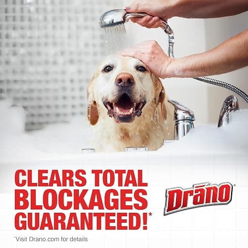 Drano Max Gel Drain Clog Remover & Cleaner, Fast-Acting to Unclog Standing Water & Remove Hair, Grease & Food Blockages, Safe for all Pipes & Septic, Kitchen Sinks, Bathroom Showers, 80 Oz, 2 Pack thumbnail 7