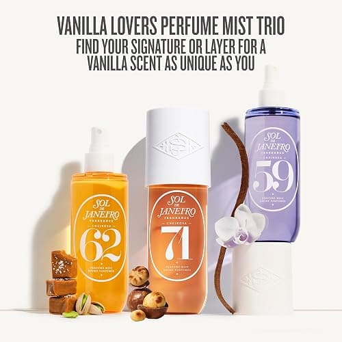 Sol de Janeiro Vanilla Lovers Perfume Mist Bundle - Cheirosa 62, 71, and 59-3 fl oz.(Pack of 3) thumbnail 2