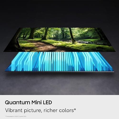 Samsung 43-Inch Class QN70H Series, Neo QLED Mini LED, 4K, Smart TV, 2026 | Samsung Vision AI, Quantum Mini LED, 100% Color Volume with Quantum Dot, NQ4 AI Processor, 4K Upscaling, Alexa Built-in thumbnail 5