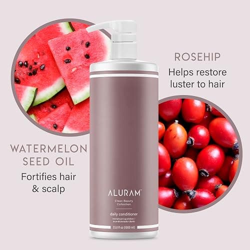 Aluram Coconut Water Daily Conditioner for Men and Women, Clean Hydration and Shine for All Hair Types thumbnail 3