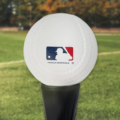 Franklin Sports Foam Baseballs - Soft Foam Practice Baseballs for Kids - Perfect for Hitting and Indoor or Outdoor Play - 3 Pack - Official MLB Licensed Product thumbnail 6