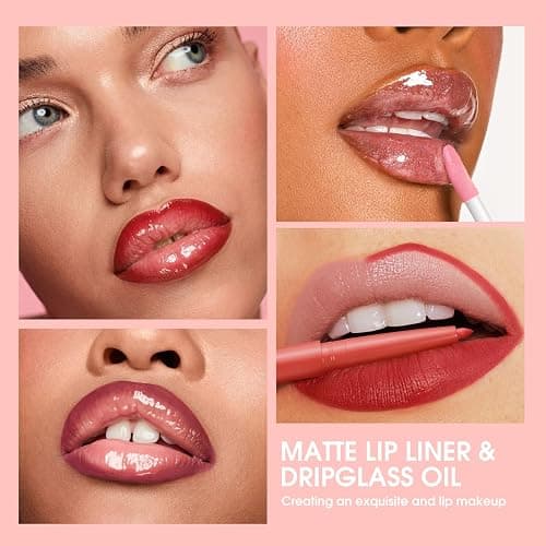 LANGMANNI 6 Matte Lip Liner With 6 Nourishing Lip Oil Lip Gloss Set, Long-Lasting And Hydrating 2 IN 1 Makeup Set, Beauty Daily Cosmetics Gift for Girls thumbnail 7