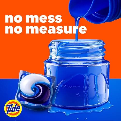 Tide PODS laundry detergent pacs, 3-in-1 Stain Remover, Odor Fighter, Color Protector, 112 Count, HE compatible, Spring Meadow Scent thumbnail 4