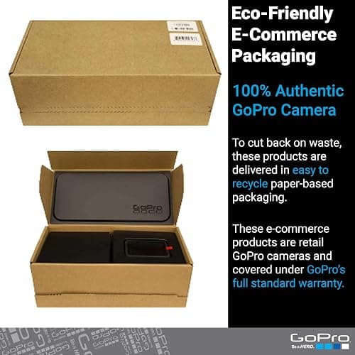 GoPro Hero12 Black E-Commerce Package - Waterproof Action Camera with 5.3K60 Ultra HD Video, 27MP Photos, HDR, 1/1.9" Image Sensor, Live Streaming, Webcam, Stabilization thumbnail 3
