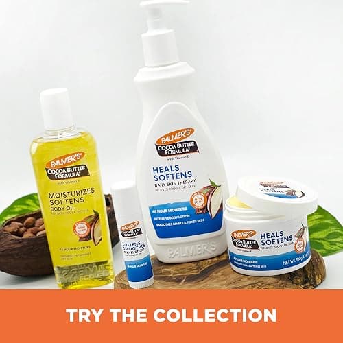 Palmer's Cocoa Butter Formula Moisturizing Swivel Stick with Vitamin E, Lip Balm Stocking Stuffer, Face & Body Moisturizer Stick, Ideal for Treating Dry Skin Patches (Pack of 3) thumbnail 7